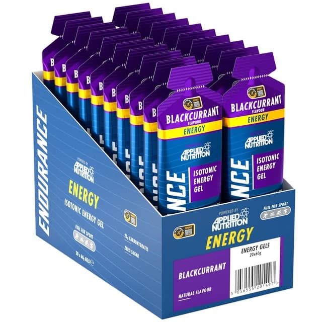 APPLIED NUTRITION ENDURANCE ENERGY GEL 60GM BLACKCURRANT