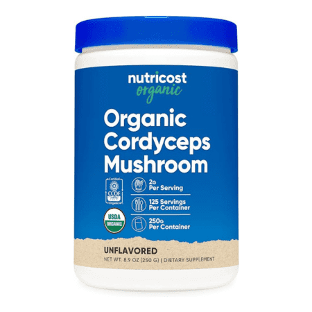 Nutricost Organic Cordyceps Powder 250 GMS
