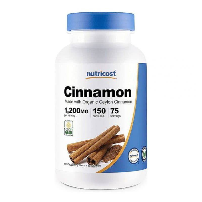 Nutricost CINNAMON MWO CEYLON CAP 1200MG 150CAP