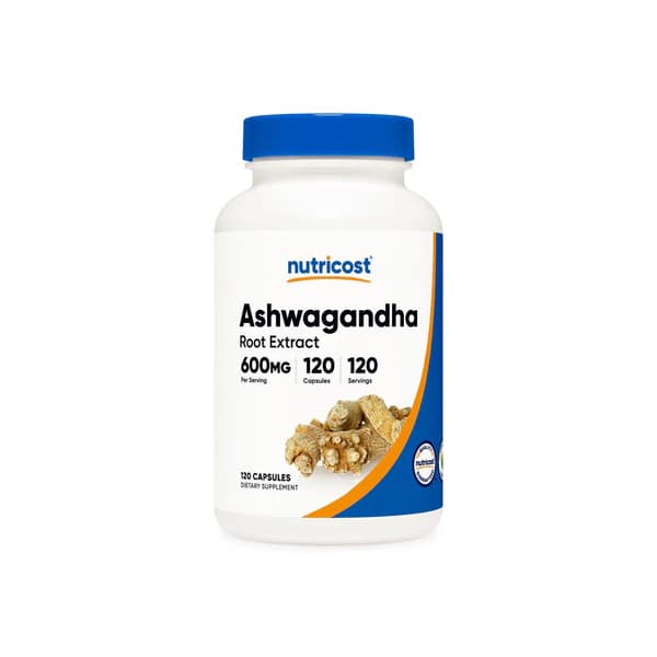 NUTRICOST ASHWAGANDA 600MG 120 CAPS