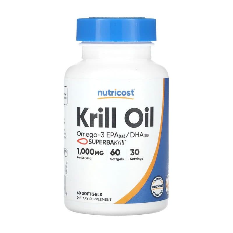 Nutricost KRILL OIL 1000 MG PER SOFTGEL 60 SOFTGELS