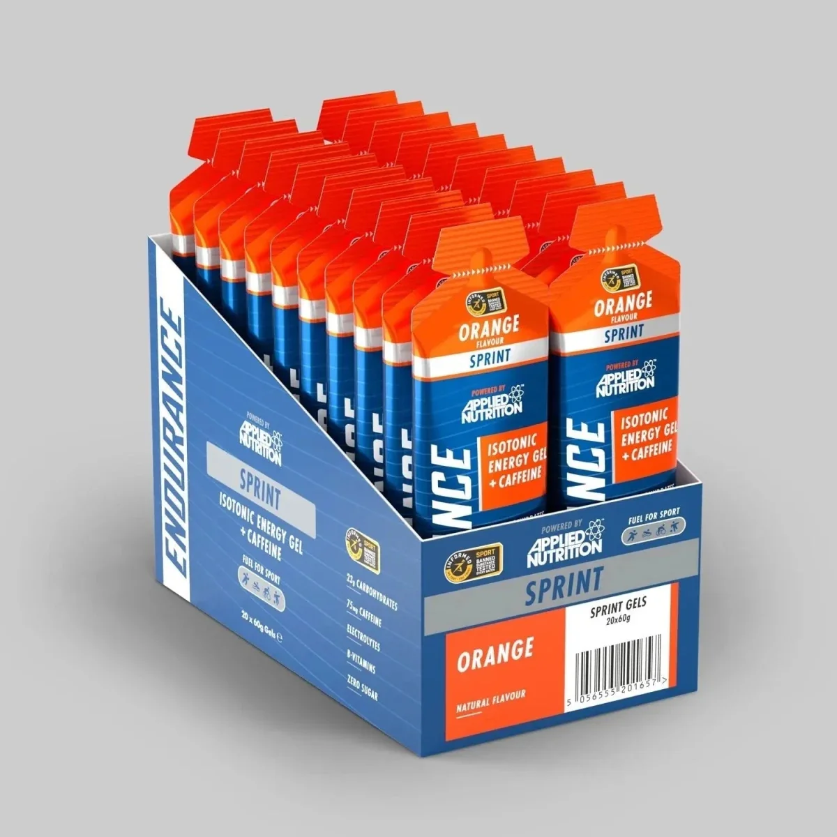 APPLIED NUTRITION ENDURANCE SPRINT ENERGY GEL 60GM BLACKCURRANT