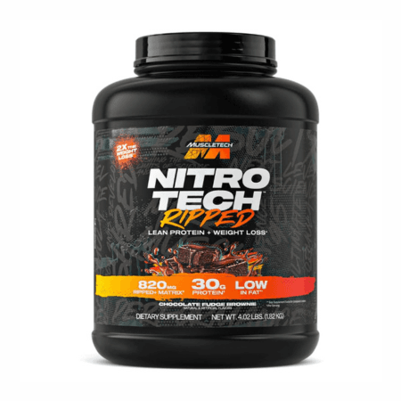 MT NITRO TECH RIPPED 4LB - Chocolate Fudge brownie