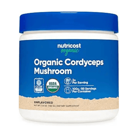 Nutricost Organic Cordyceps Powder 100 GMS
