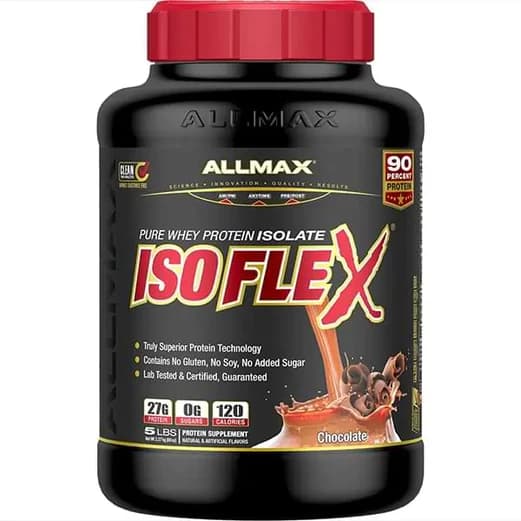 ALL MAX ISOFLEX 5LBS 75 SERV CHOCOLATE