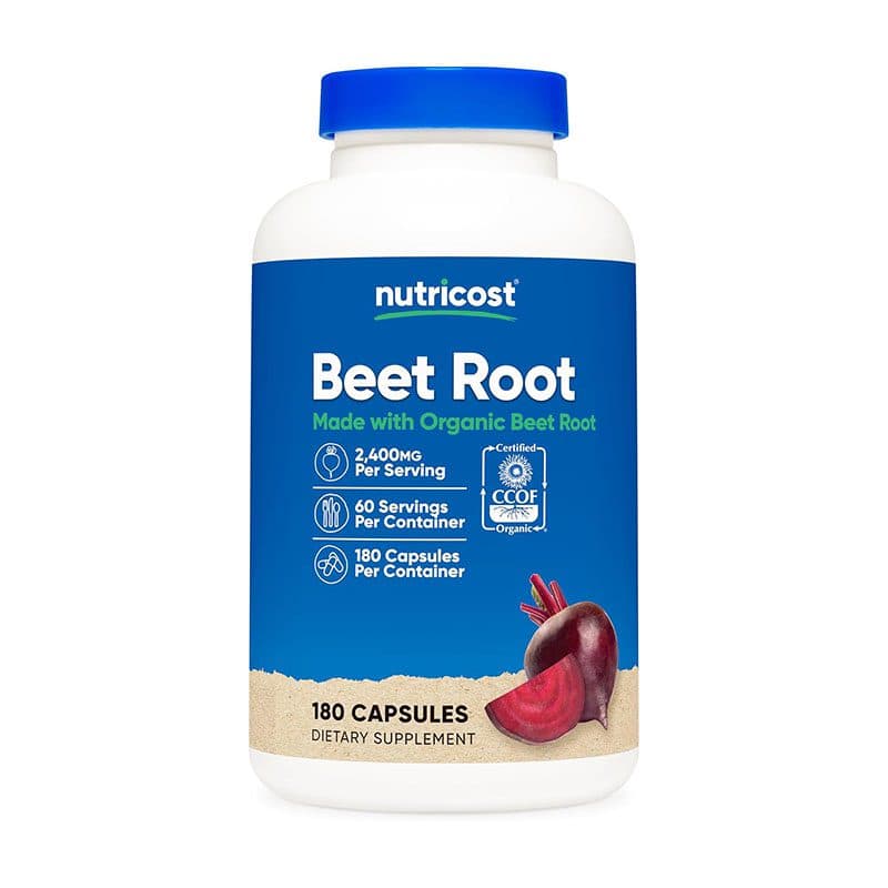 Nutricost BEET ROOT CAP MWO 2400MG 180 CAP
