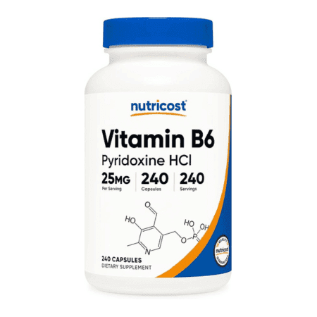 Vitamin B6 25 MG 240 CAPS