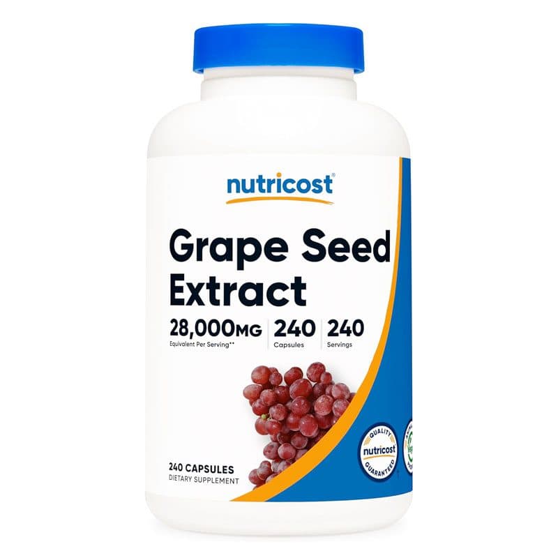 Nutricost GRAPE SEED CAPSULES 28,000 MG 240 CAP