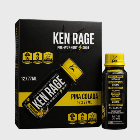 Ken rage pre workout shot 77mlx12 - Energy