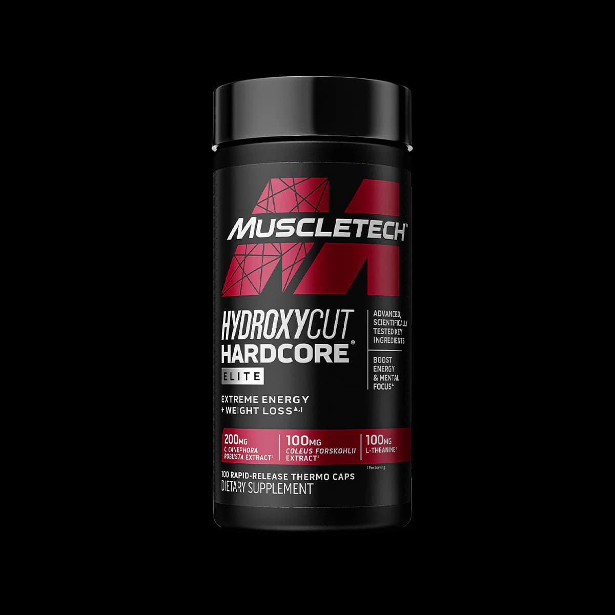 MUSCLETECH hydroxycut hardcore elite 110 thermocaps