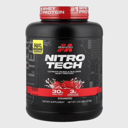 Muscletech Nitro tech whey protein - Milk chocolate