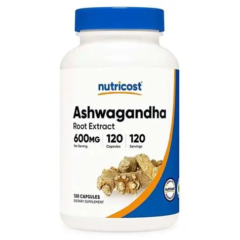 NUTRICOST ASHWAGANDHA ROOT CAP 600MG 120CAP