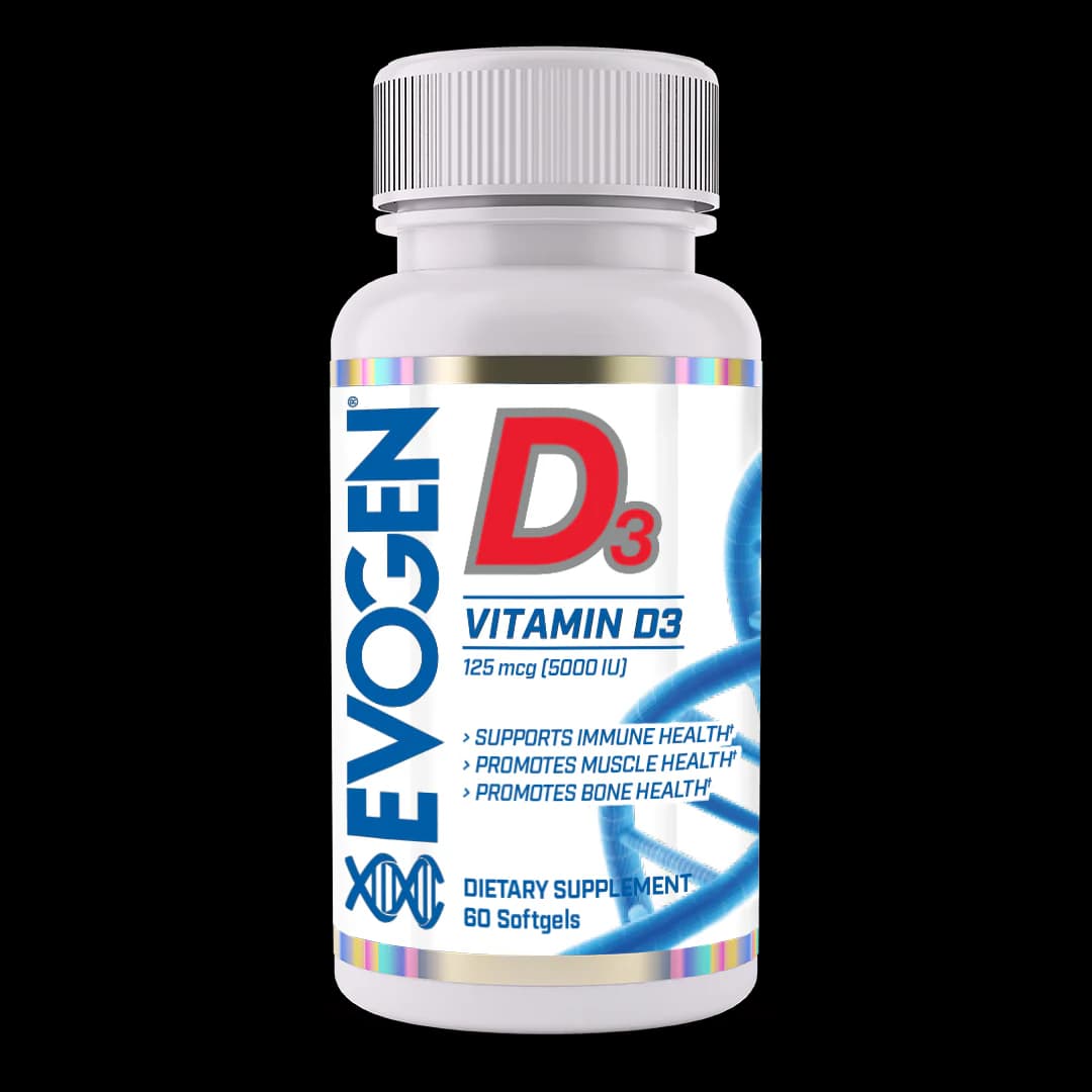 EVOGEN VITAMIN D3 5000IU 60 SOFGELS