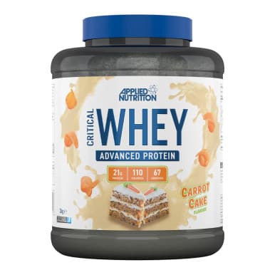 APPLIED NUTRITION Critical Whey Advanced Protein 2KG 67 Servings (Carrot Cake Flavour)