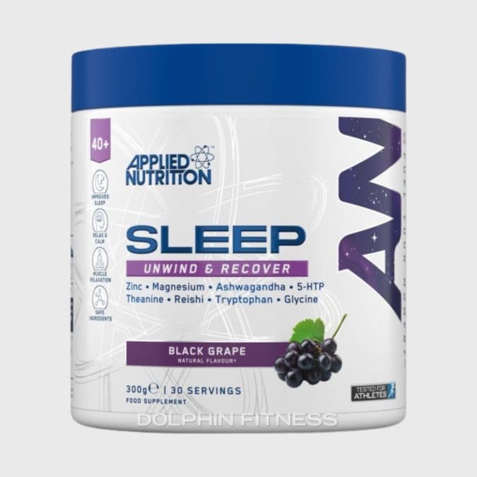 Applied Nutrition Sleep Unwind & Recover Powder - 30 Servings - 300g - Black Grape