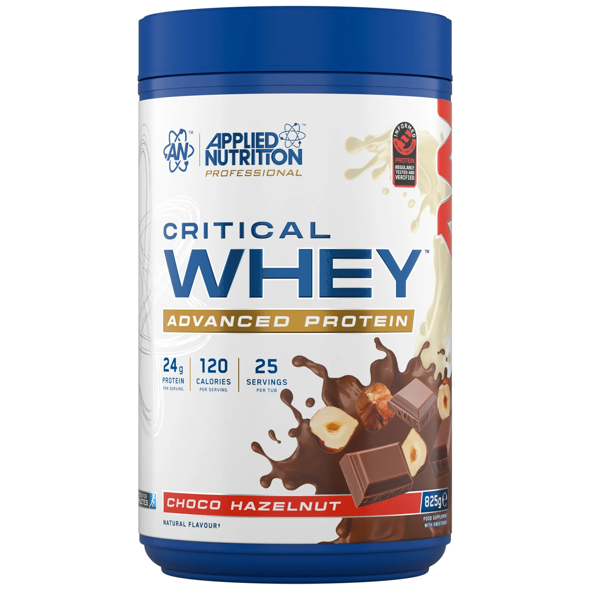 APPLIED NUTRITION CRITICAL WHEY 825GM CHOCO HAZELNUT