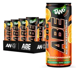 Abe all black everything energy drink tang 330 ml x 12 pcs - Orange Strawberry, per piece
